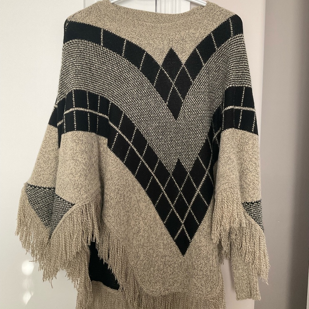 Cozy Poncho Sweater 🛍👍, oversized